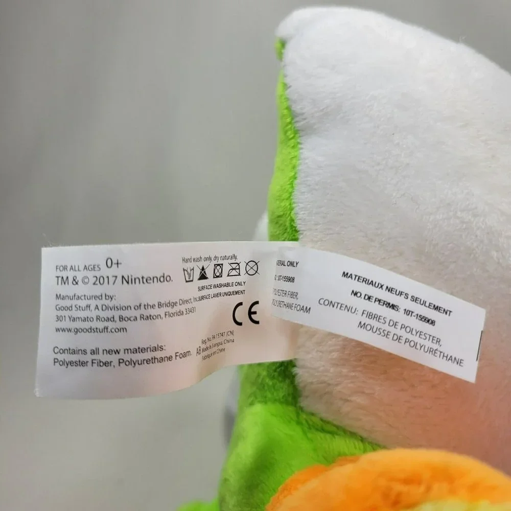 Super Mario Green Yoshi Plush 14